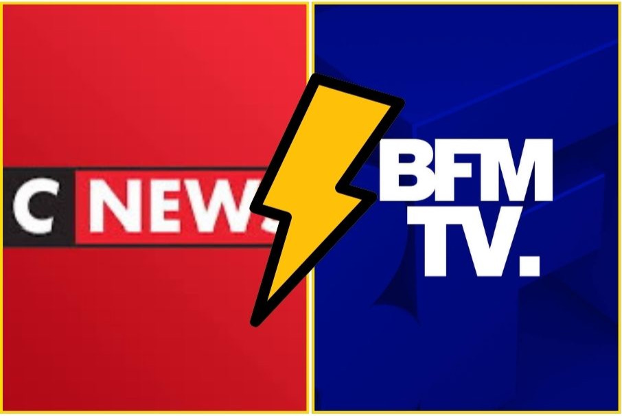CNews dépasse BFMTV et devient la première chaîne d’info en France