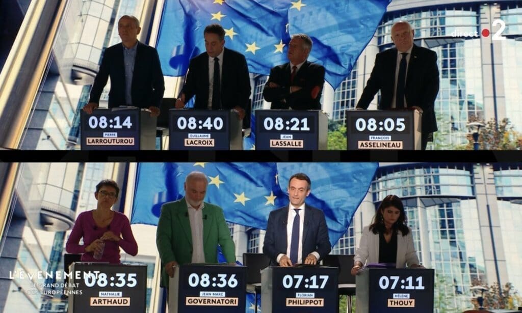 France 2 Levenement débat européennes