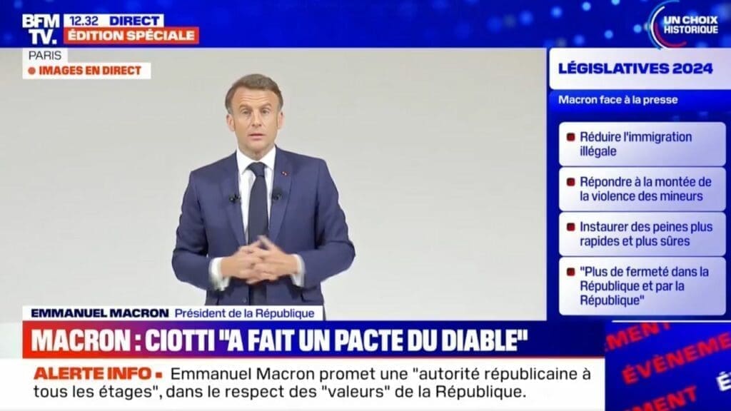 Macron conf de presse