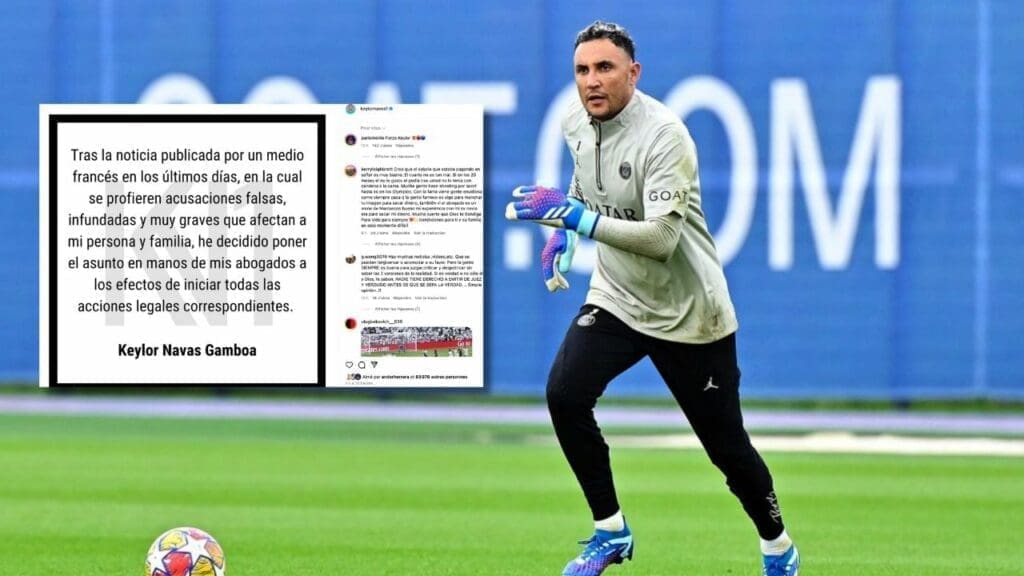 Navas contre-attaque