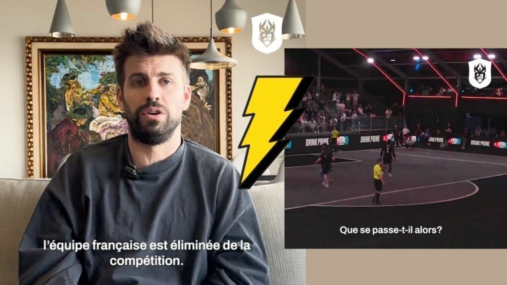 Scandale PIQUE KINGS LEAGUE VOL FRANCE