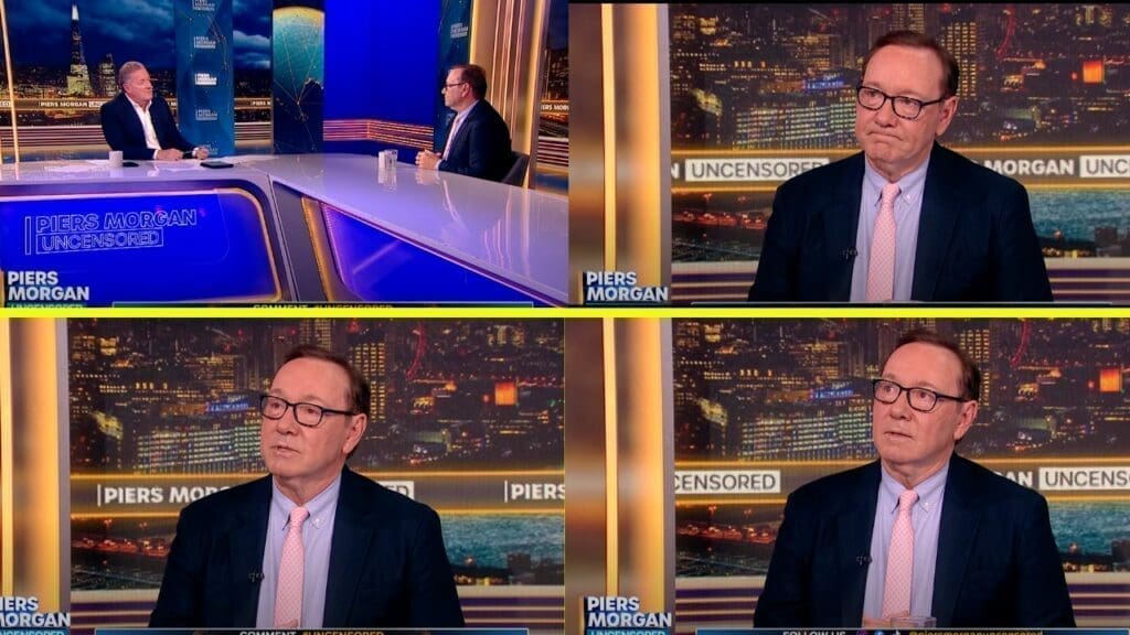 Piers Morgan Kevin Spacey