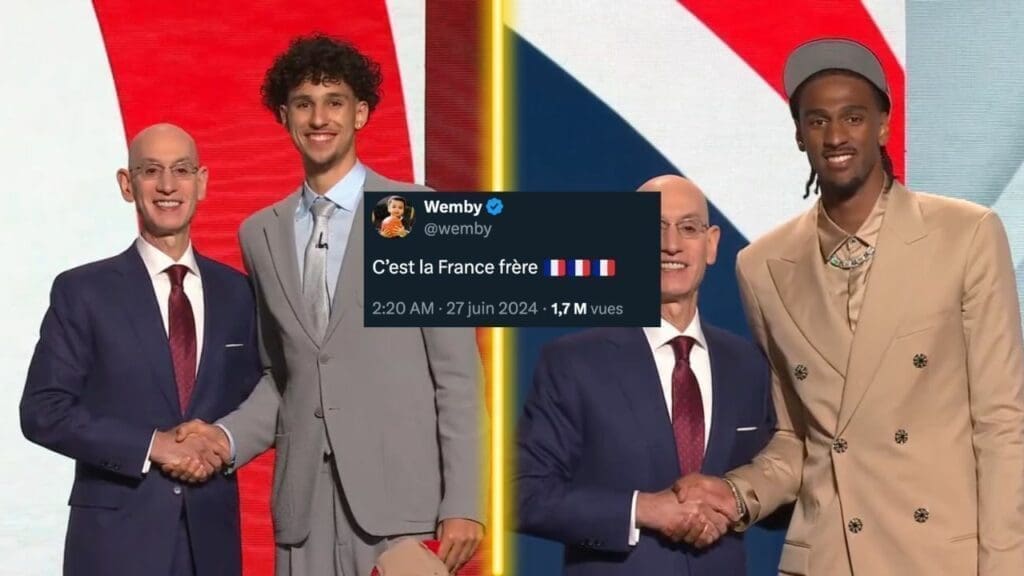 Wemby tweet NBA draft