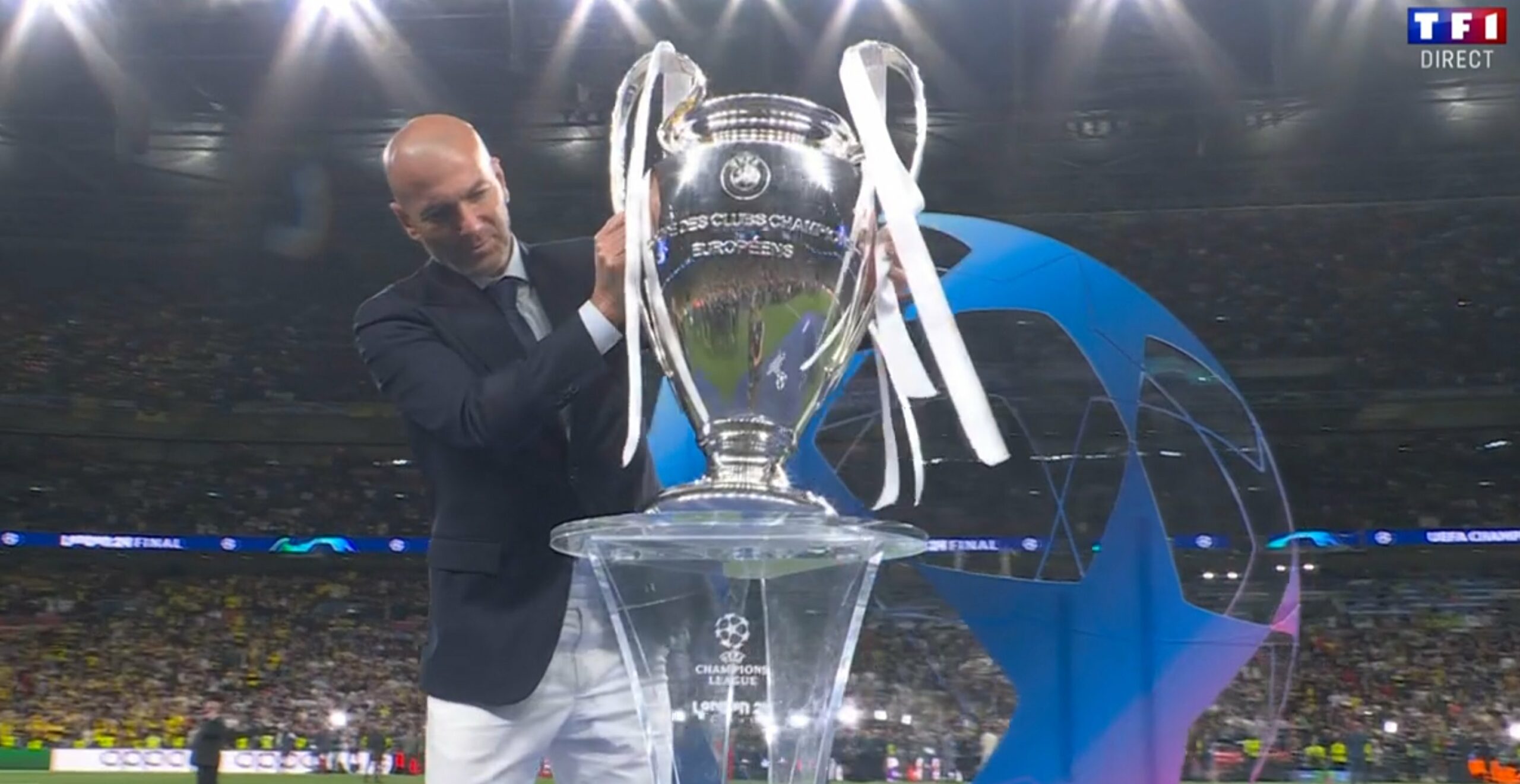 Zinedine Zidane fou amoureux !