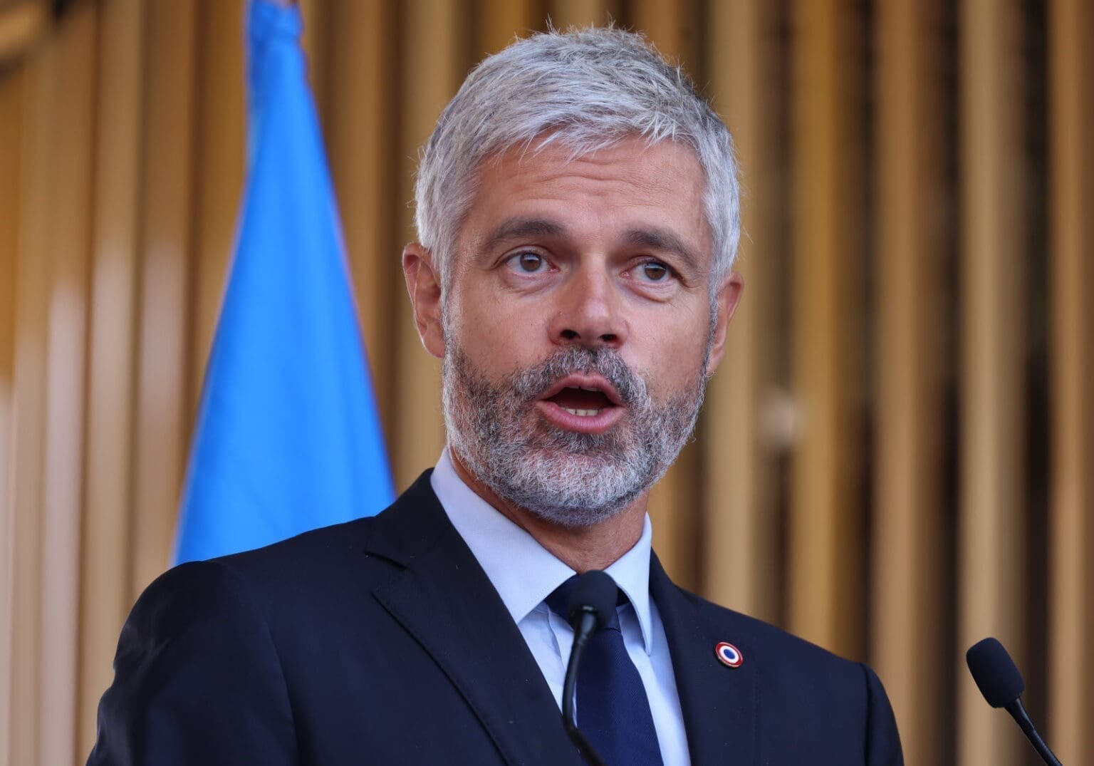 Laurent Wauquiez veut présider le futur groupe LR (anti Ciotti) à l'Assemblée
