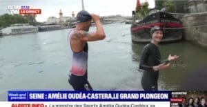 Amélie Oudéa-Castéra s'est baignée dans la Seine : un défi relevé à quelques jours des JO de Paris 2024