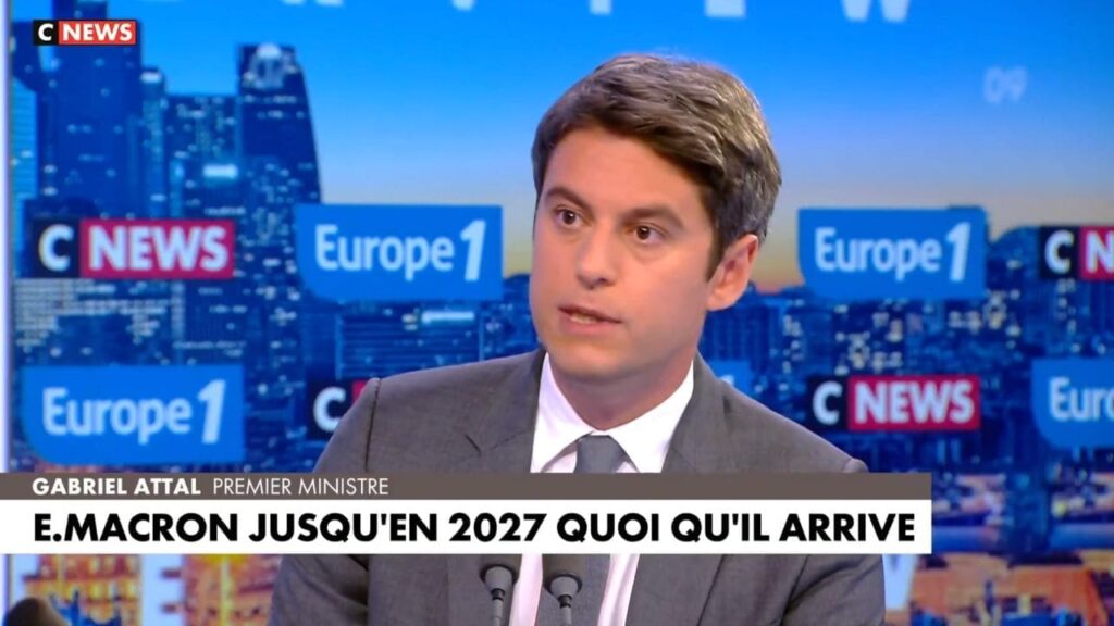 Attal Macron Jeux d'hiver Alpes 2030