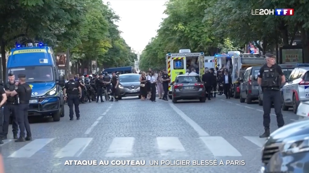 Attaque au couteau sur les Champs-Élysées : l’agresseur, abattu par les policiers, aurait déjà commis un meurtre jeudi soir