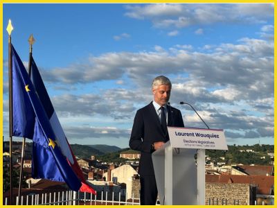 Laurent Wauquiez élu président du groupe «droite républicaine» à l’Assemblée