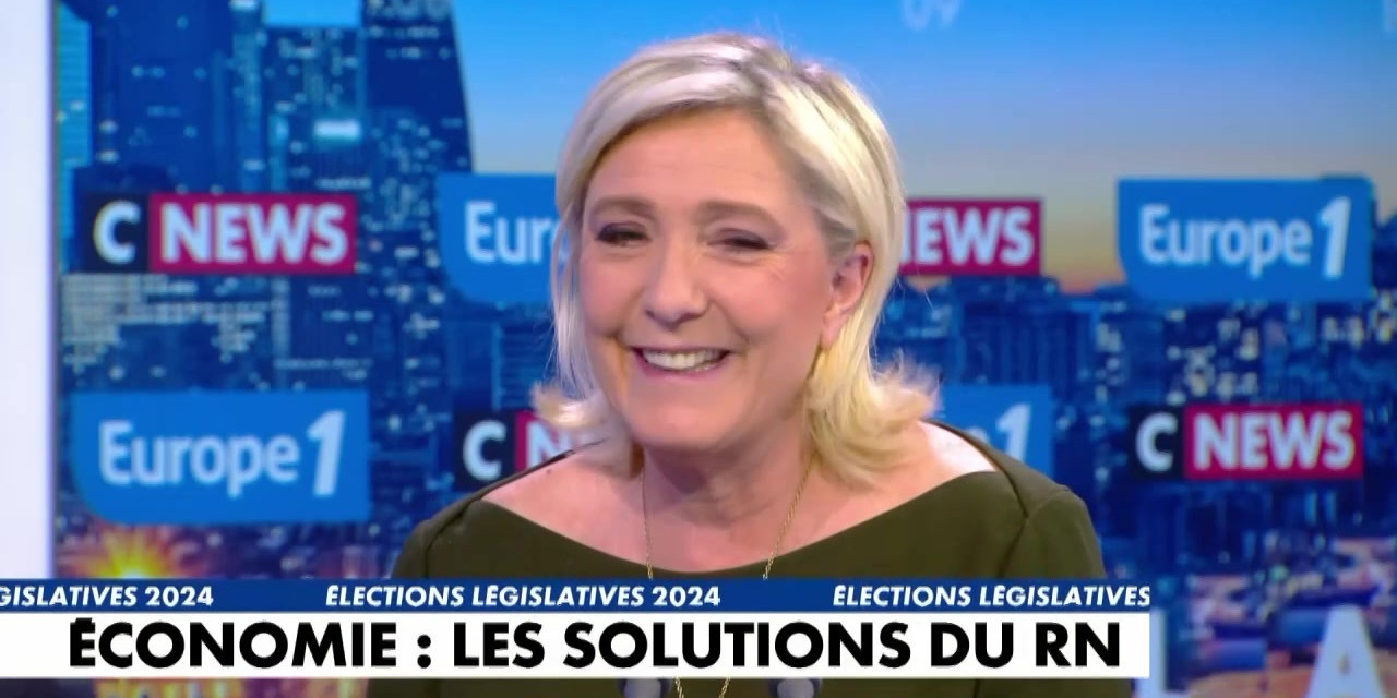 Marine Le Pen : « Le RN a des chances sérieuses d’avoir une majorité absolue »