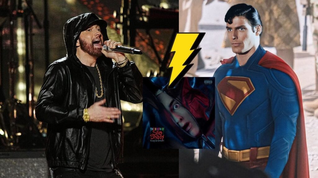 Pourquoi Eminem s'en prend-il aussi souvent à Christopher Reeve (Superman) ?