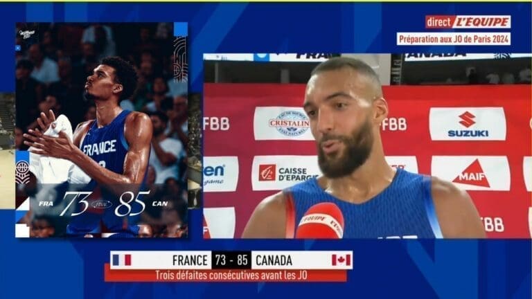 Préparation Paris 2024 : L'équipe de France de basket enchaîne les défaites