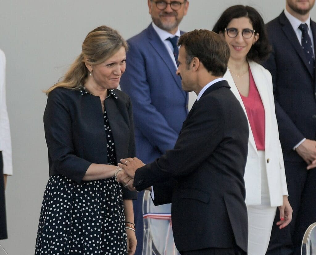 FRA: Emmanuel Macron Bastille day military