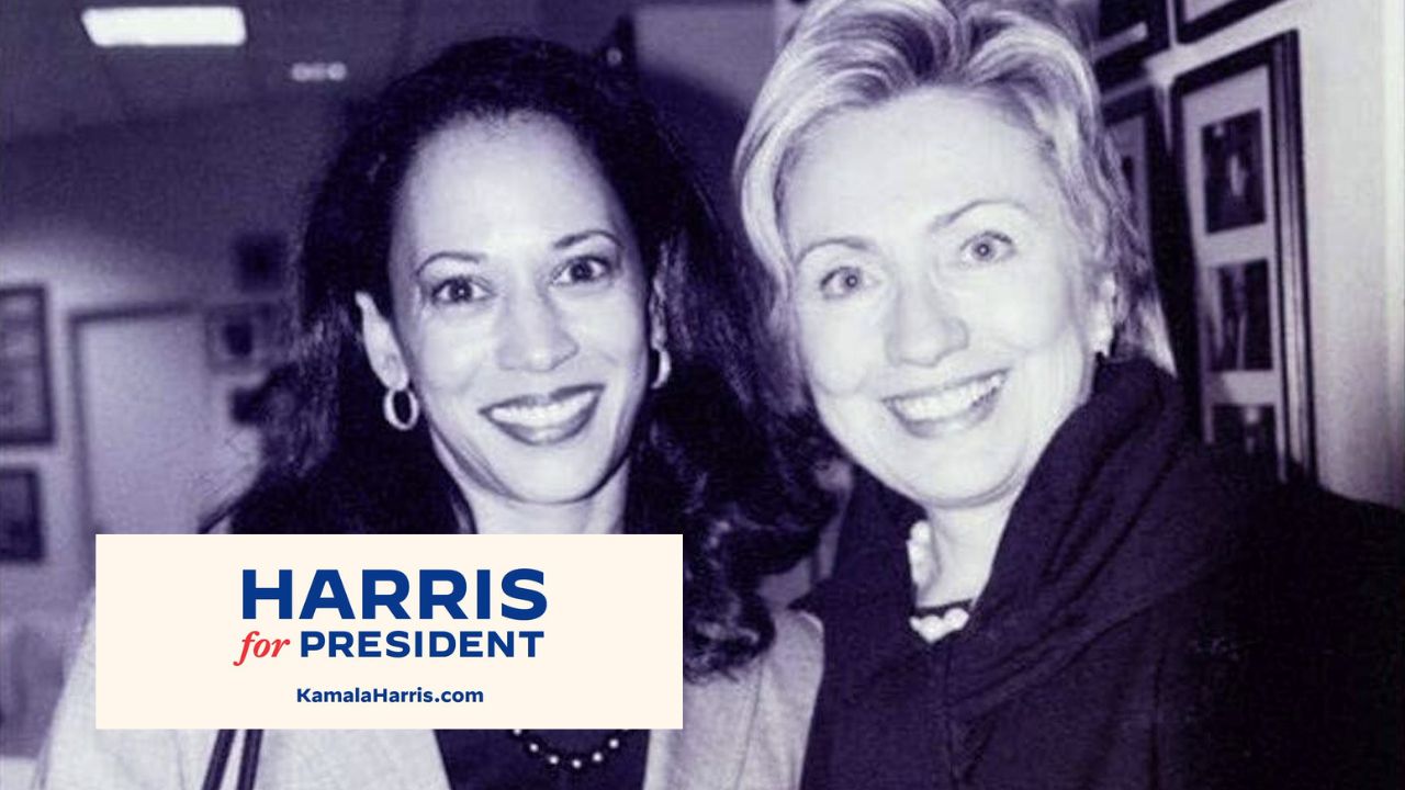 Course à la Maison Blanche : Hillary Clinton, soutien de poids pour Kamala Harris