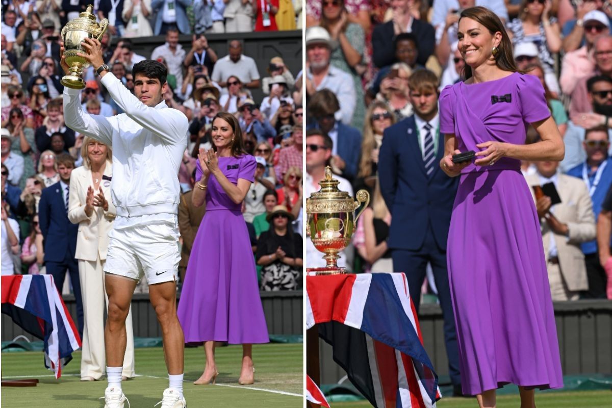 La princesse Kate Middleton fait sensation à Wimbledon
