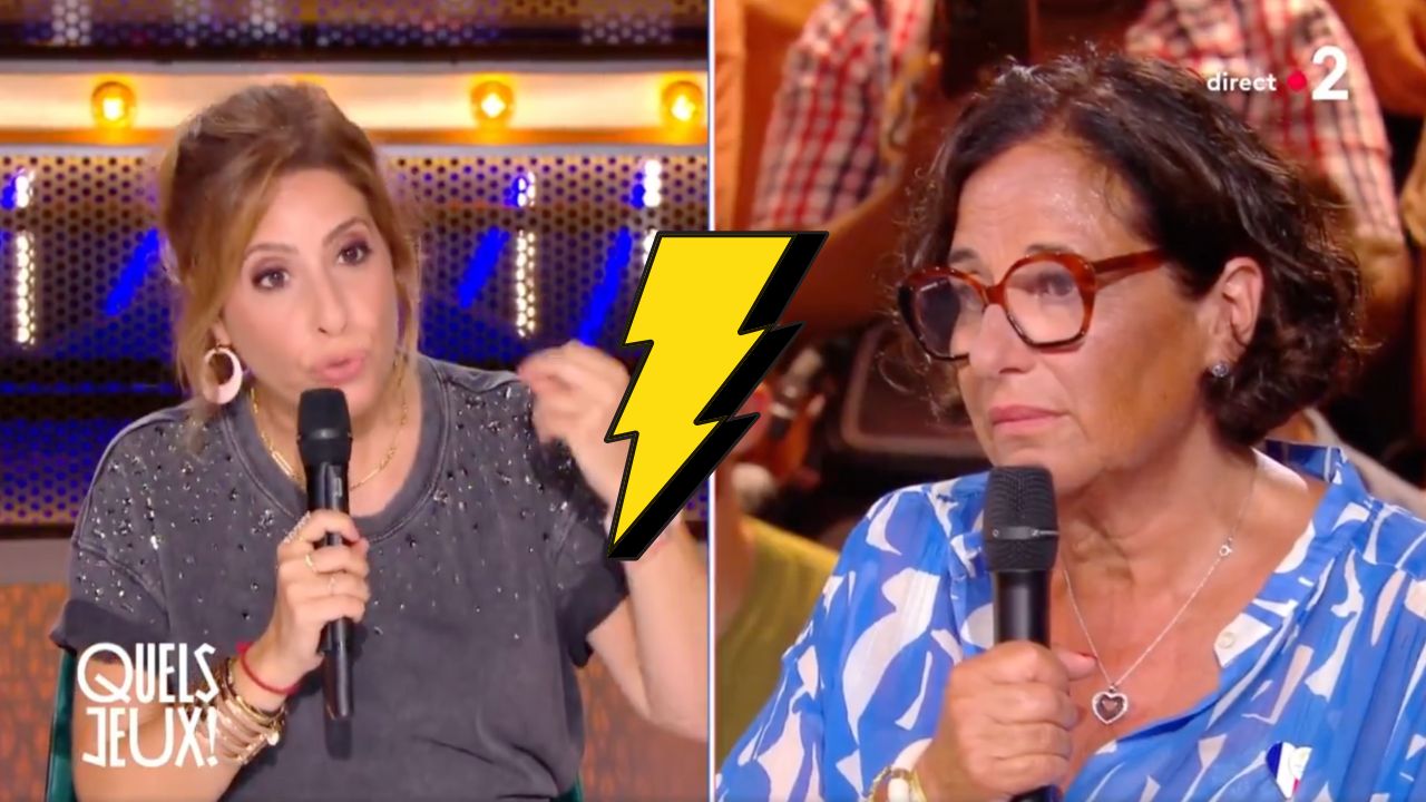 Léa Salamé vivement critiquée après son attitude sur le plateau de « Quels Jeux ! »