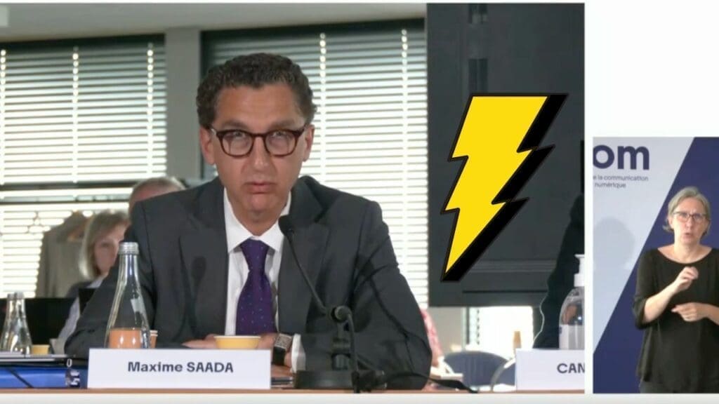 Maxime Saada audition Arcom