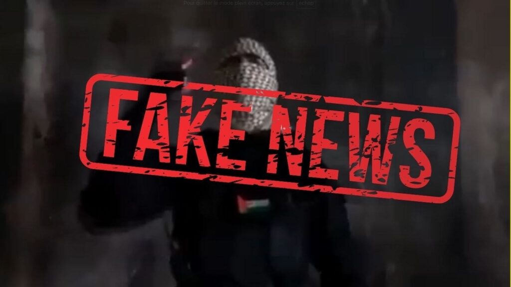 Menaces Hamas JO fake