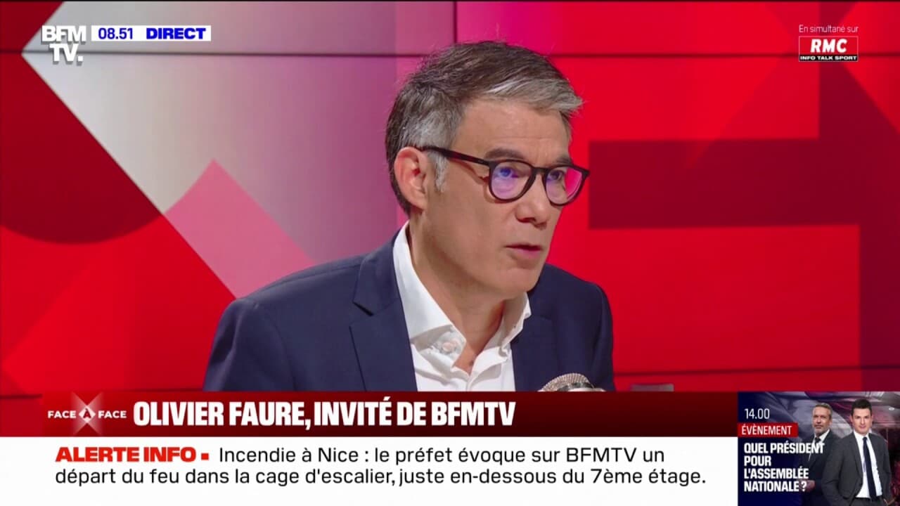 Olivier Faure renouvelle son appel au vote des députés NFP pour désigner un Premier ministre