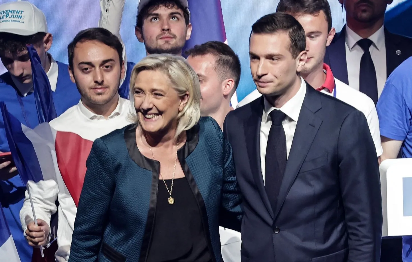 Consultations à l’Élysée : Marine Le Pen et Jordan Bardella en observateurs prudents