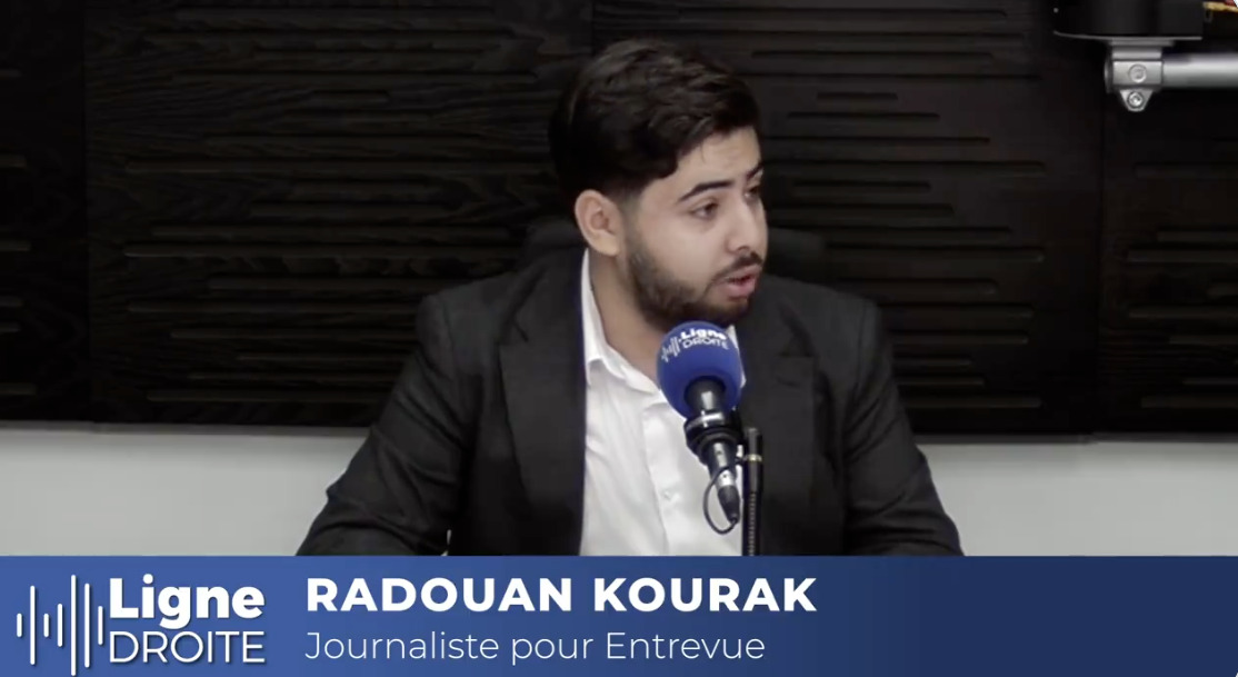 Radouan Kourak, chef du service politique présente la nouvelle offre éditoriale d’Entrevue dans l’émission « Ligne Droite »