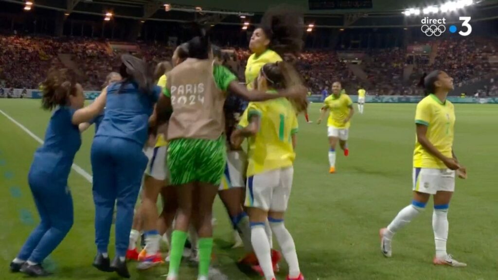 France Bresil foot feminin JO elimination