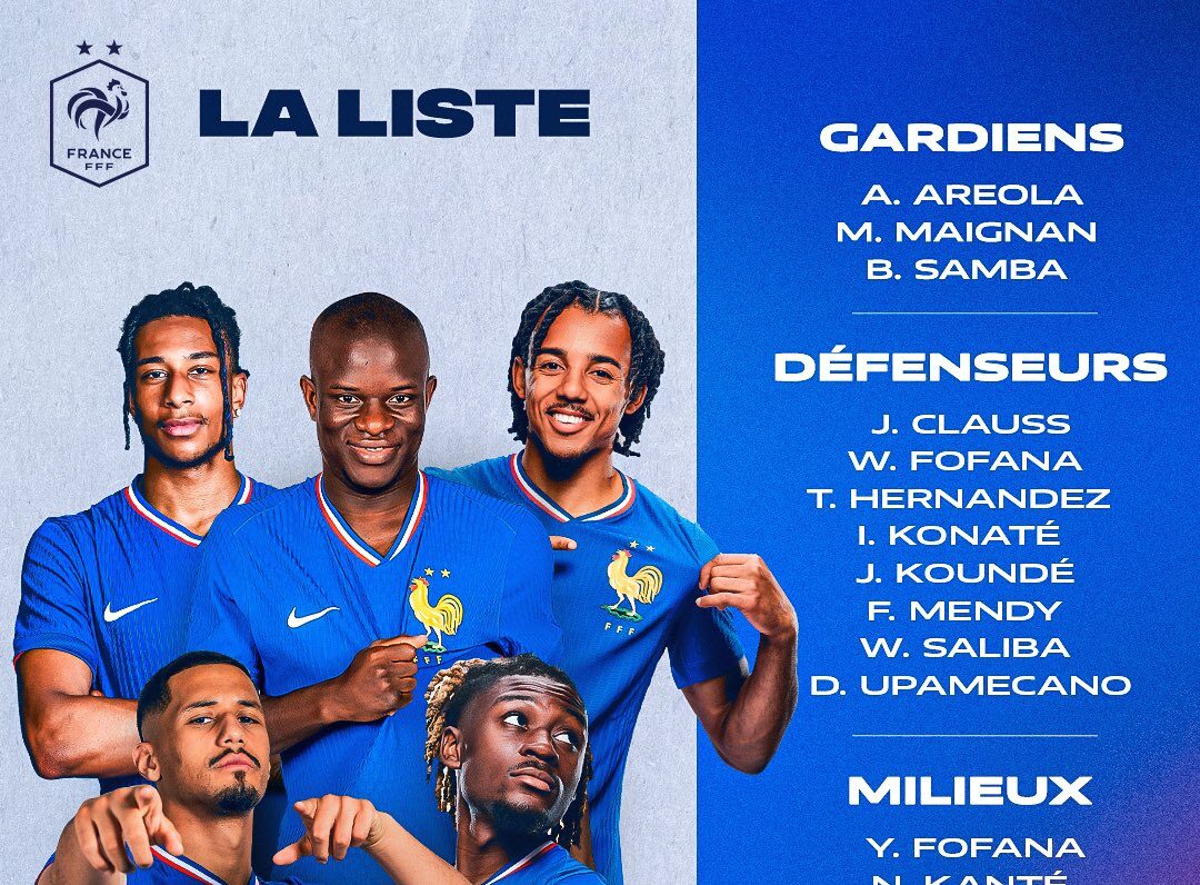 Liste des Bleus pour France-Italie et France-Belgique : 2 nouveaux venus