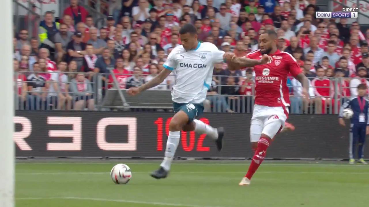 Greenwood déterminant, Rulli aussi, l’OM se promène à Brest (1-5)