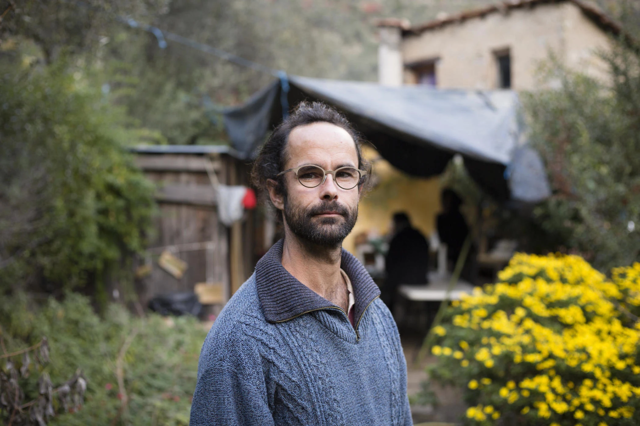 Cédric Herrou prend position contre la vidéosurveillance à Breil-sur-Roya