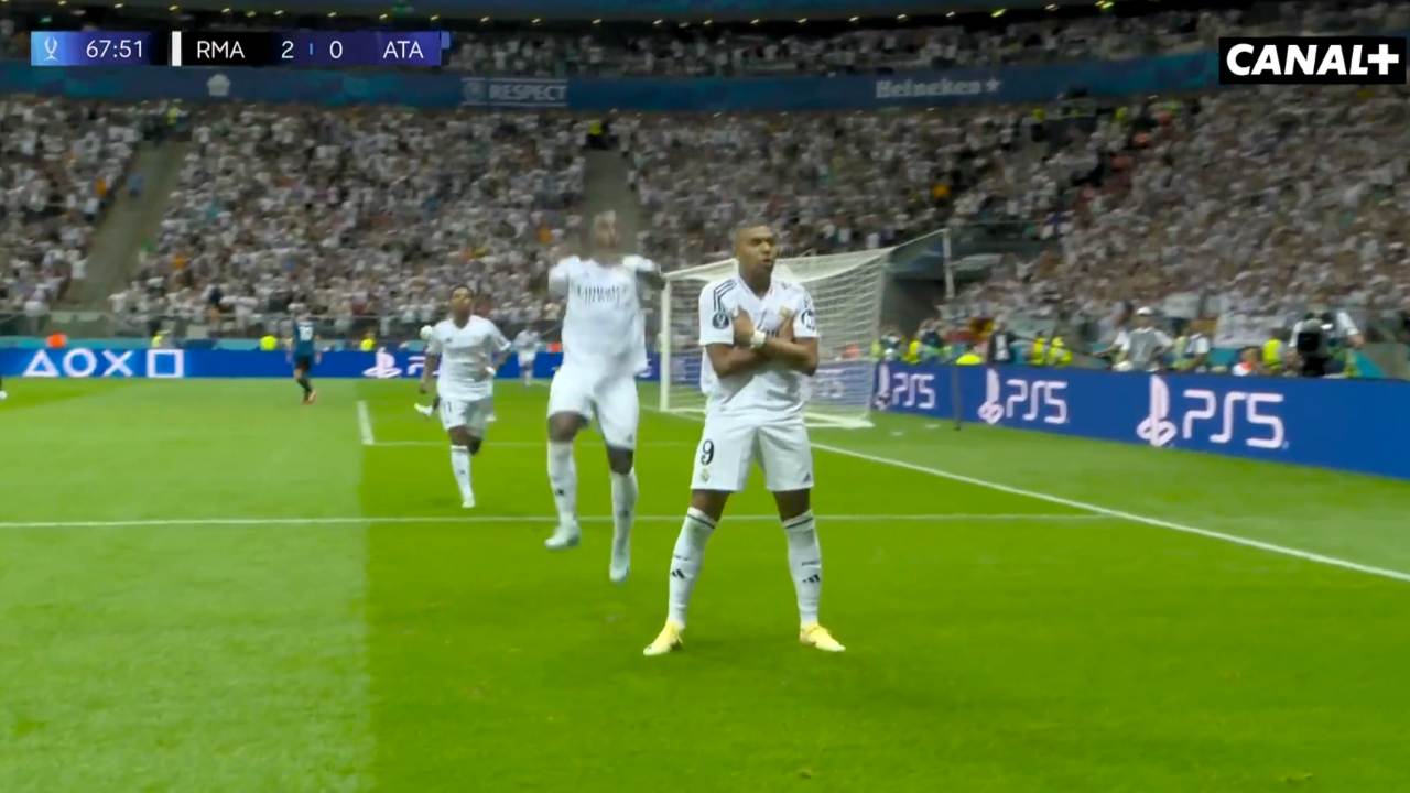 Le Real régale : Mbappé déjà buteur et vainqueur de la Supercoupe d’Europe (résumé & vidéo)