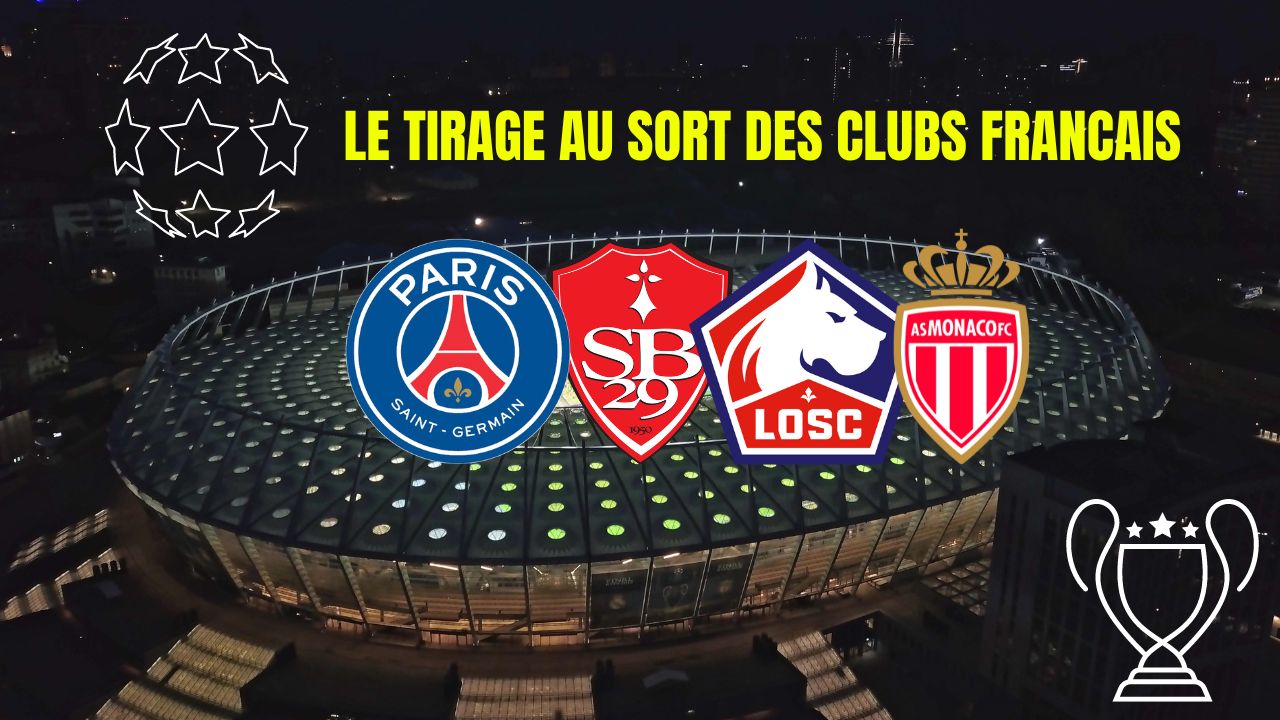 Tirage au sort Ligue des Champions : missions (très) difficiles pour les 4 clubs français