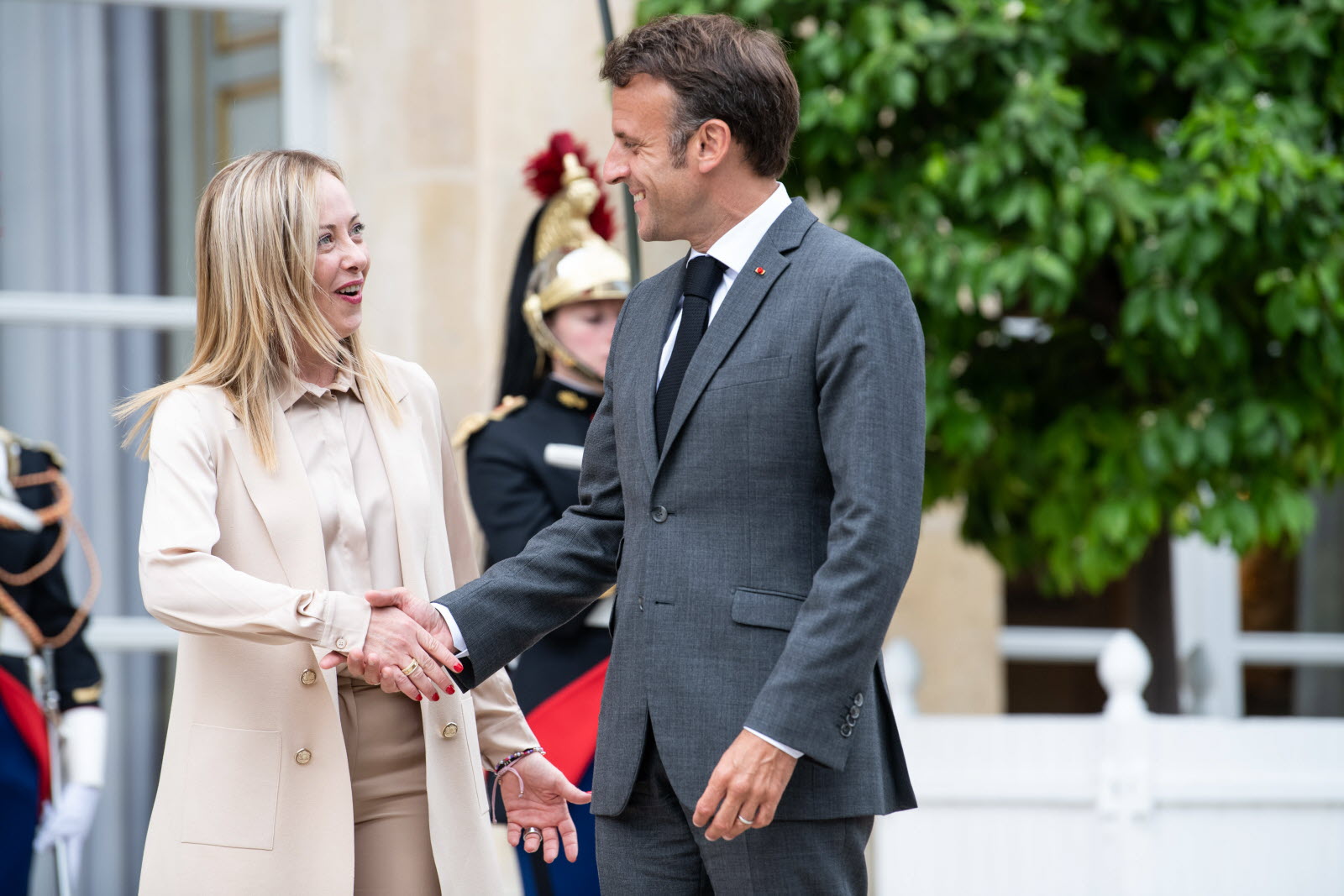 Macron et Meloni discutent de diplomatie en marge des JO de Paris