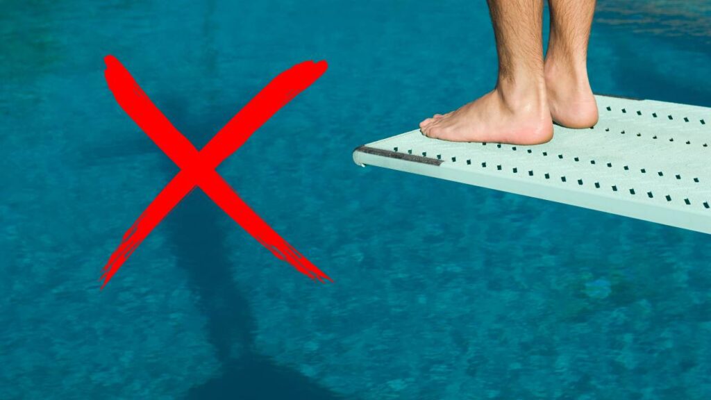 plongeon piscine tétraplégique