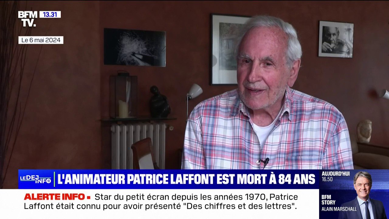 Mort de Patrice Laffont : « Ça me fait un peu de peine… » Quand l’animateur revenait sur l’arrêt des ‘Chiffres et des lettres’