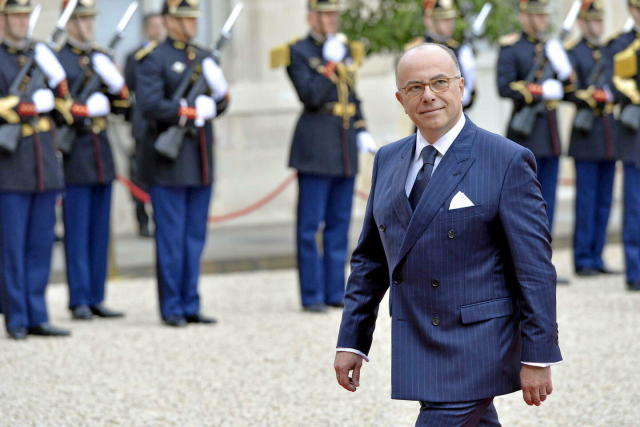 Bernard Cazeneuve est arrivé à l’Elysée