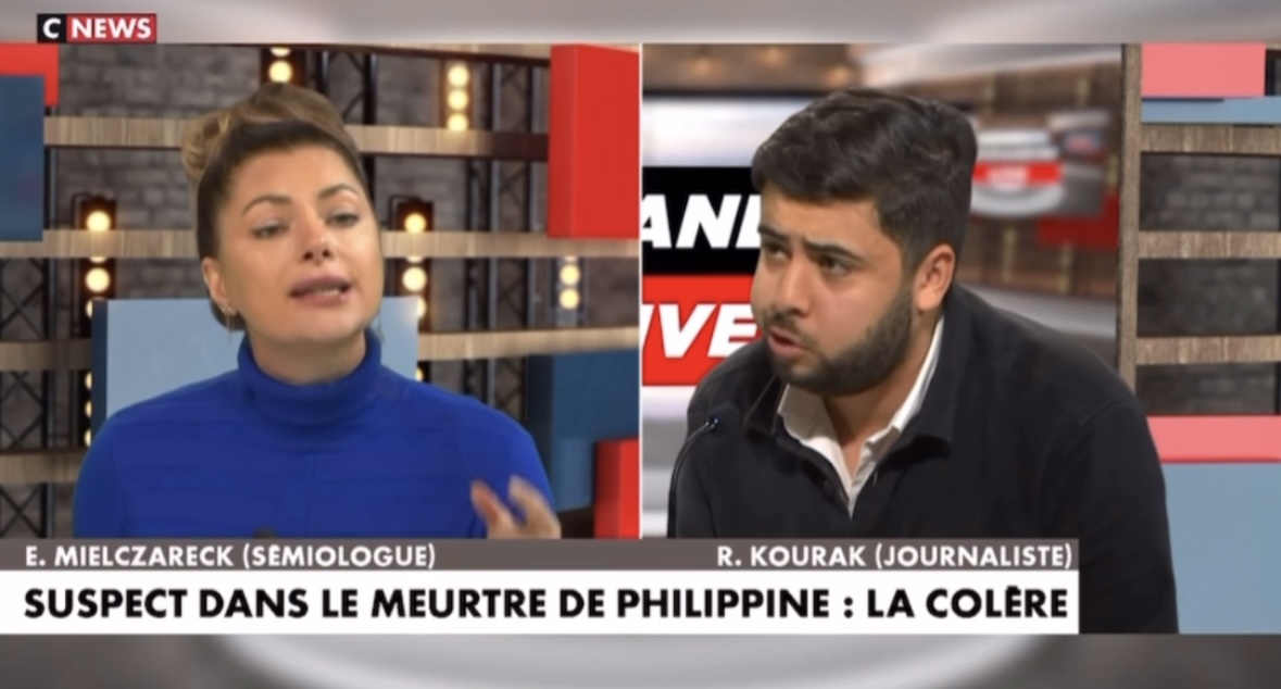 Vive tension sur CNews : Elodie Mielczareck critique la police, Radouan Kourak riposte