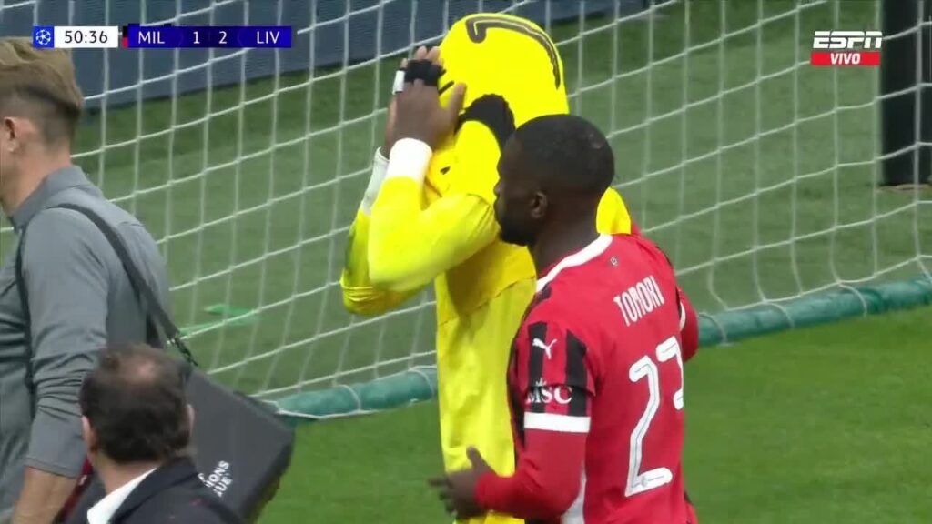 Maignan blessé face à Liverpool