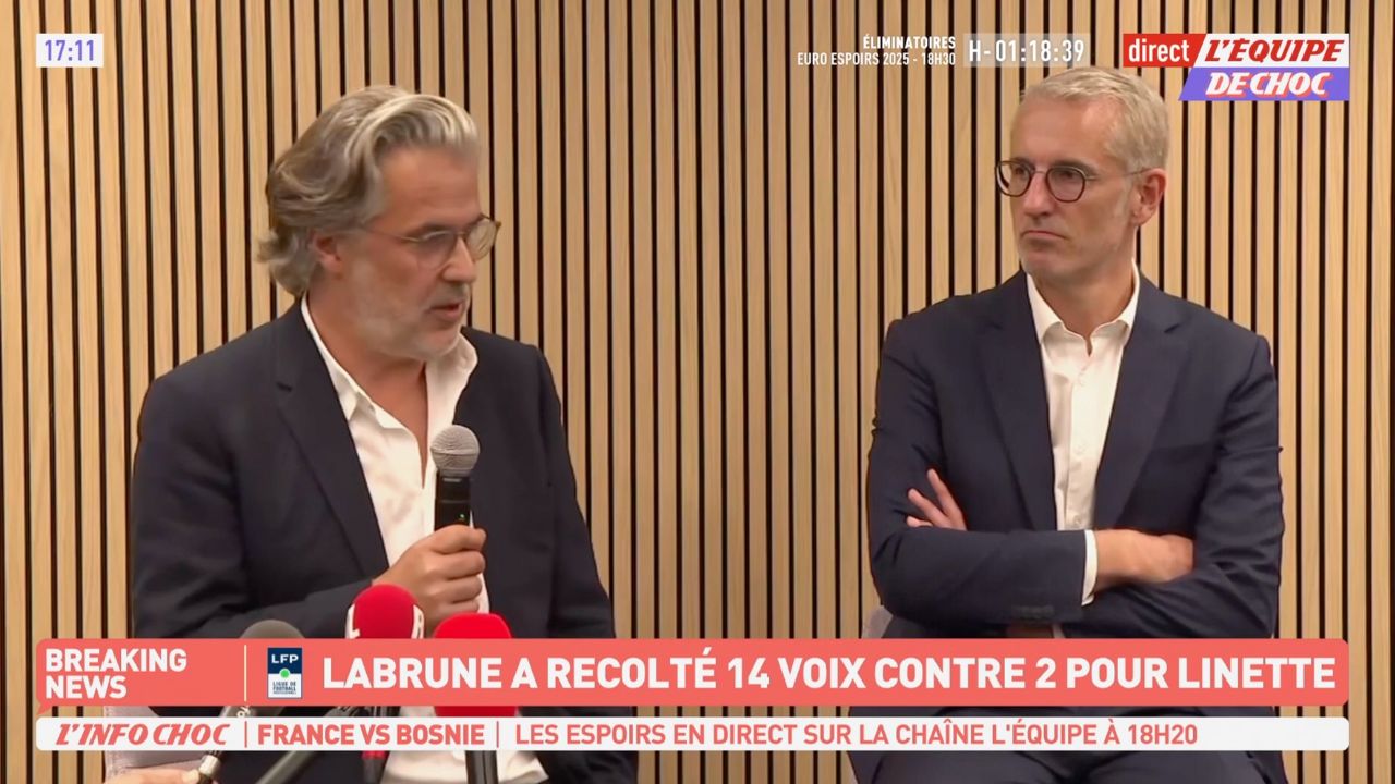 Piratage, salaire et gestion moins solitaire : comment Vincent Labrune veut transformer la LFP