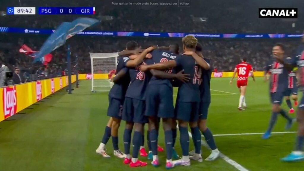 psg gérone but nuno mendes