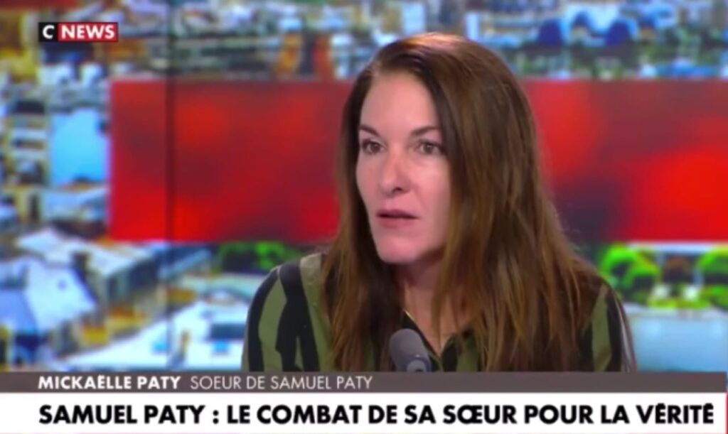La soeur de Samuel Paty témoigne