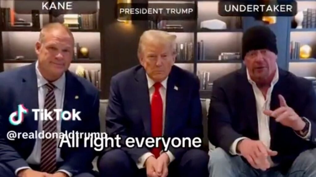 Kane Undertaker Donald Trump