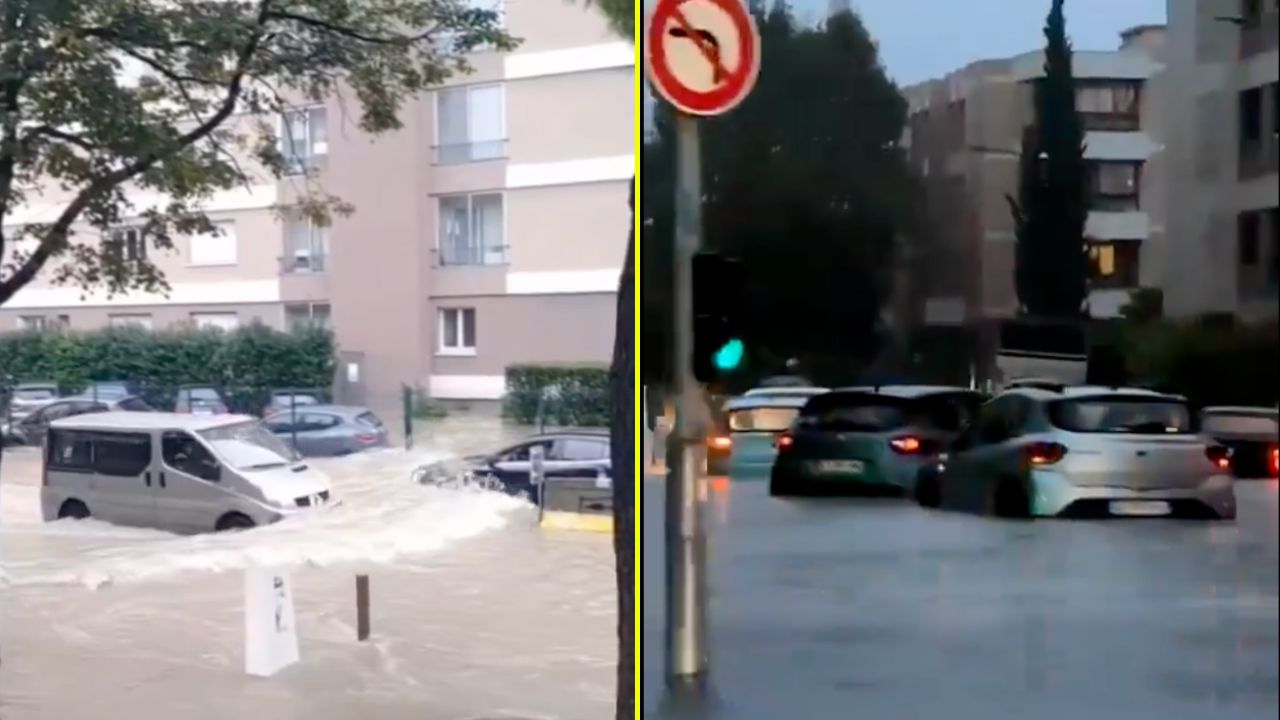 Marseille sous les eaux