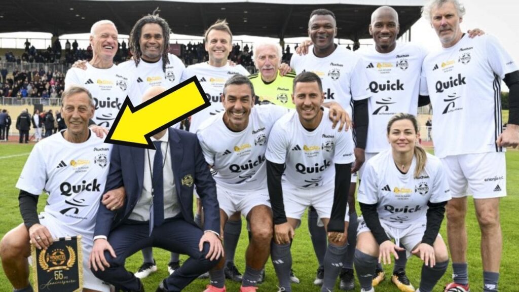 Neeskens avec le Variétés Club de France le 24 avril 2024