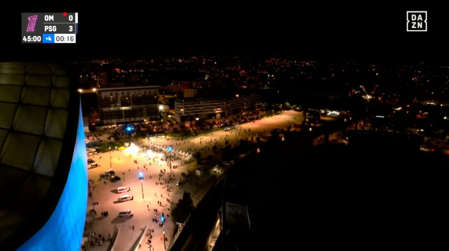 OM PSG supporters quittent