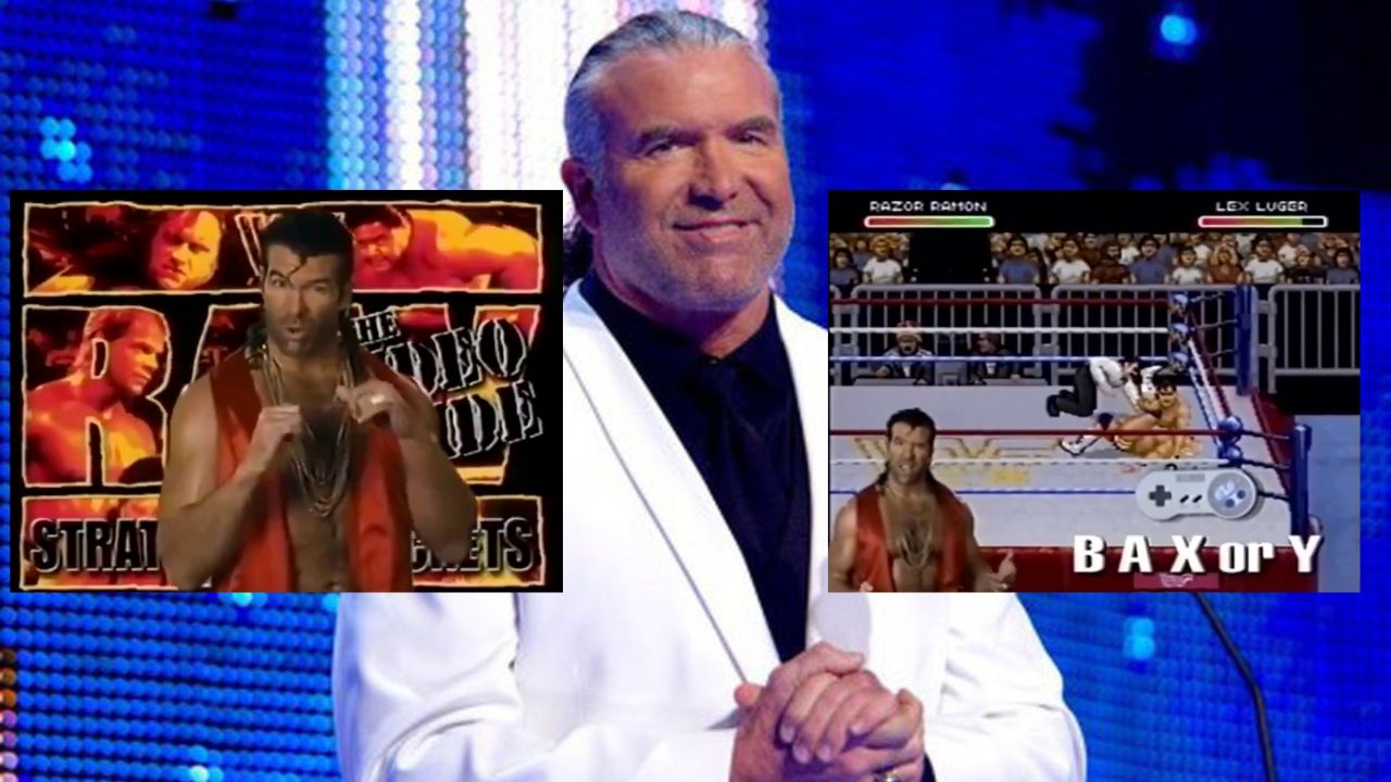 Le jour où Razor Ramon (Scott Hall) nous apprenait à jouer à WWF Raw