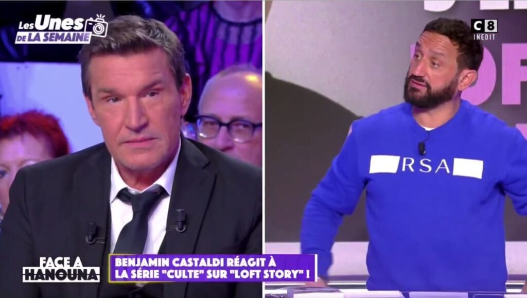 Benjamin Castaldi chez Cyril Hanouna