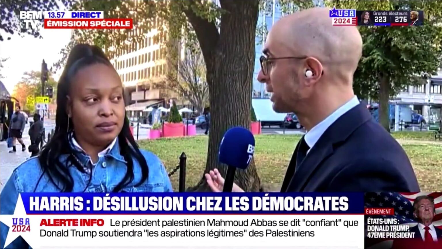 La déception d&rsquo;une partisante de Kamala Harris