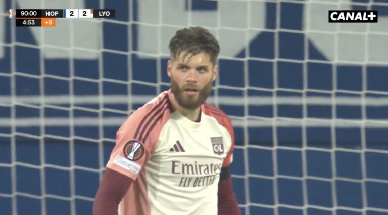 Ligue Europa – Deux minutes complètement folles, l&rsquo;OL rejoint à la dernière seconde (2-2)
