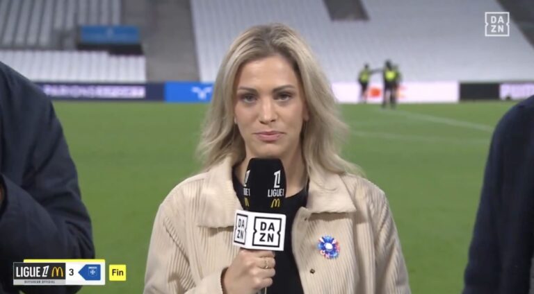 Soutien à la journaliste Ambre Godillon, attaquée par un individu en tribunes lors de OM-AJ Auxerre (1-3)