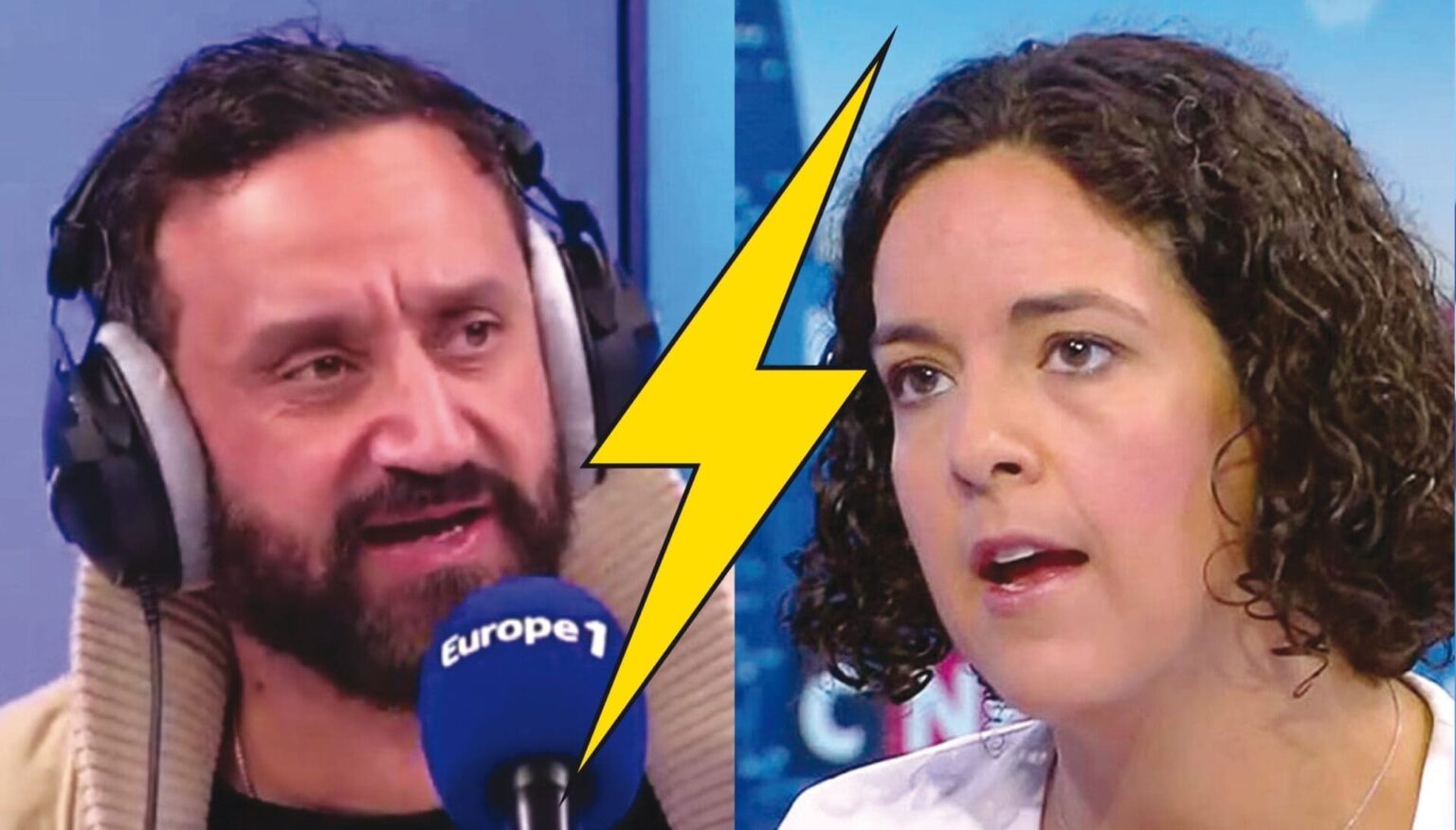 Clash Hanouna Aubry
